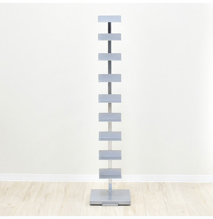 日本製 ブックタワー プレミアムタイプ 10段 積ん読ラック 高さ調節