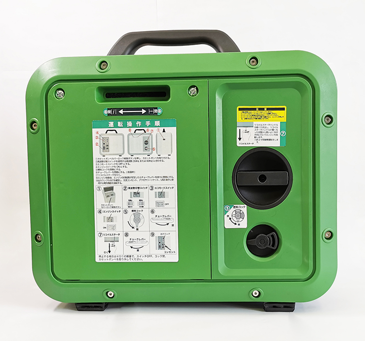 品質は非常に良いTM カセットガス インバータ発電機 ティーエム GEN