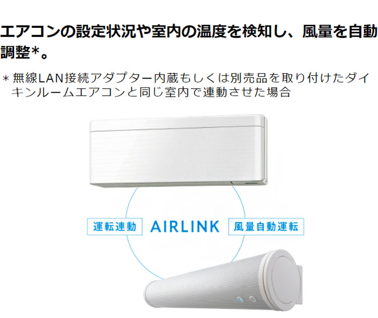 ダイキン アシストサーキュレータ AIRLINK MPF08WS-W DAIKIN DC ダイキン アシストサーキュレータ AIRLINK MPF08WS-W DAIKIN DC