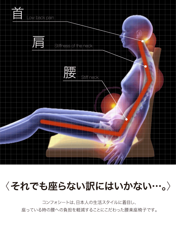 馬具座椅子 コンフォーシート コンフォートシート 楽座椅子 座いす 座イス 匠の腰楽座椅子 コンフォシート 0070-2176