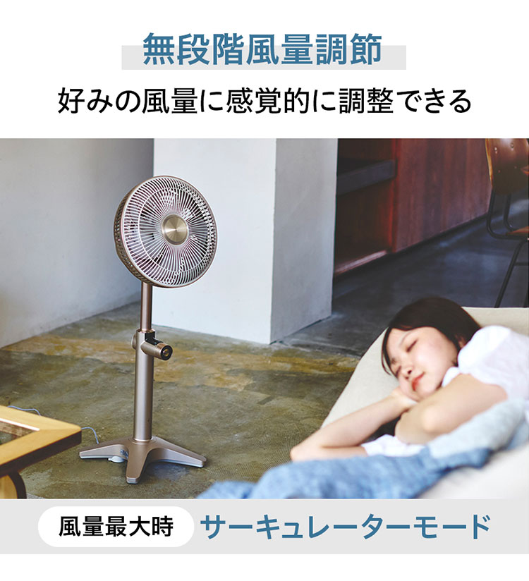 26年新型 カモメファン Kamomefan lite2 扇風機 サーキュレーター 兼用