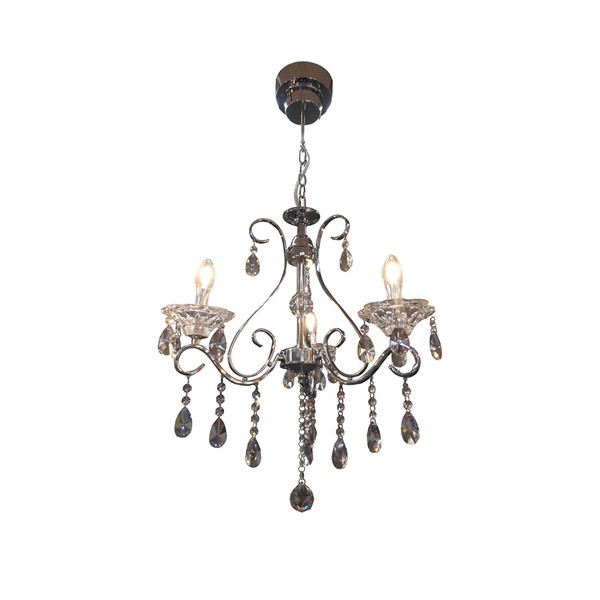 ルミナス LED シャンデリア 電球色 3灯式 LED電球付 口金E17 TN-CDR-3L