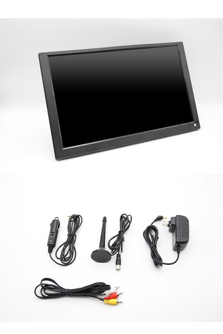 サイズ・ OVER TIME 15.4インチ 2WAYポータブル液晶テレビ 車載 録画機能付き HDMI入力端子 OT-PT154AK フルセグテレビ カーテレビ リコメン堂 - 通販 - PayPayモール ケーブル