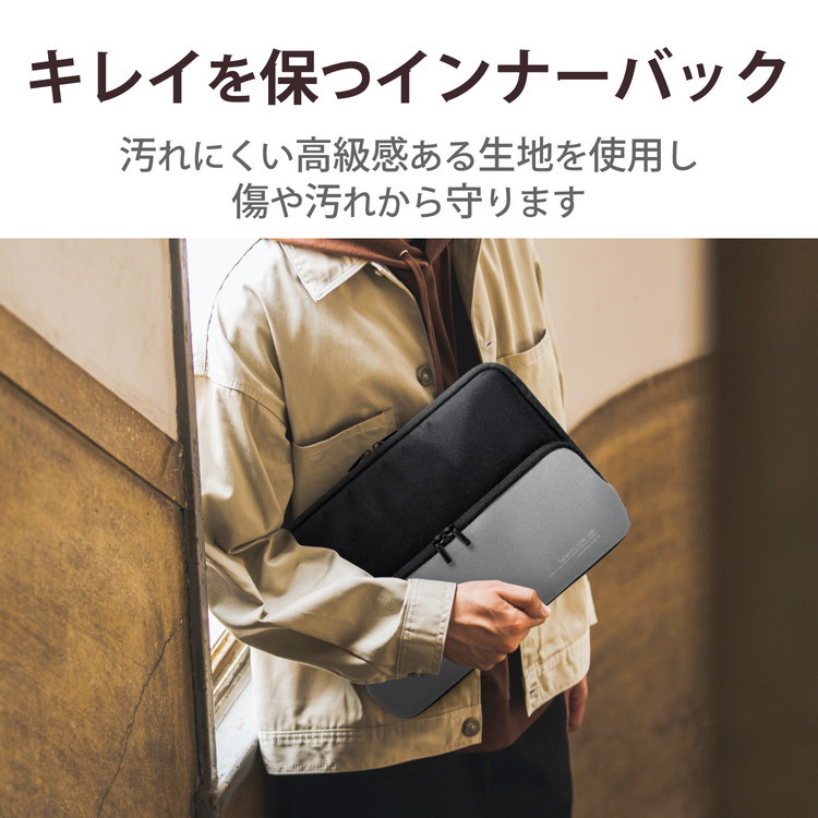 Surface Pro 8 / Surface Pro X インナーバッグ ケース 小物ポケット付 ダブルファスナー ブラック  TB-MSP8NPPBK 8ONqV3Mboq, ノートパソコンアクセサリー、周辺機器 - www.opcergonomics.com.au