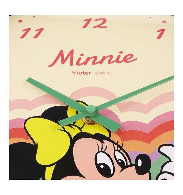 【Disney】壁掛け スケーター 壁掛け時計 ウォールクロック 時計 直径30cm
