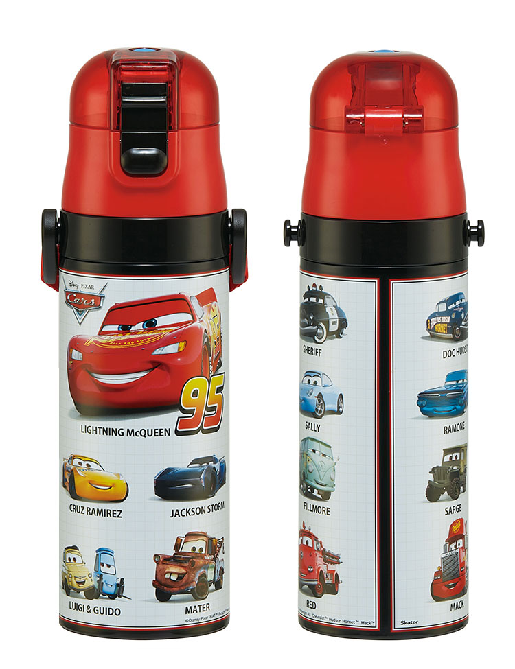 カーズ25 水筒 キッズ 直飲み 470ml ステンレスボトル ステンボトル