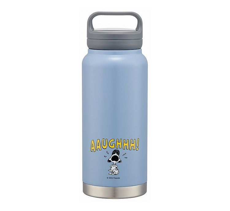 スヌーピー ベースボール スケーター 保冷保温 スクリューハンドル付き