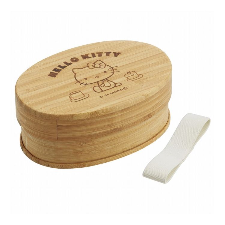 サンリオ sanrio ハローキティ 竹製 ランチ ボックス 600ml 弁当箱