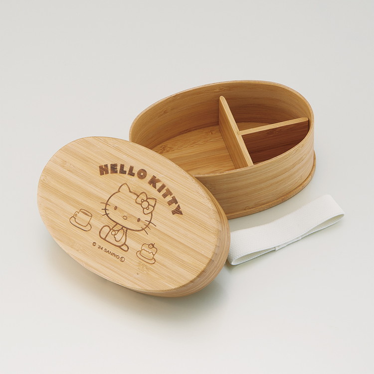 サンリオ sanrio ハローキティ 竹製 ランチ ボックス 600ml 弁当箱