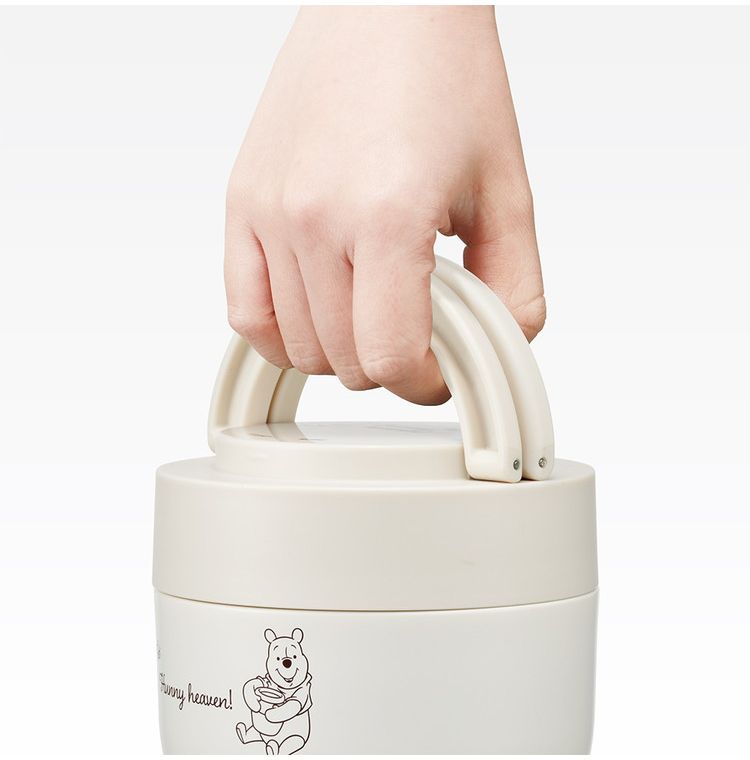 ディズニー Disney くまのプーさん シンプルロゴ 保温弁当箱 540ml