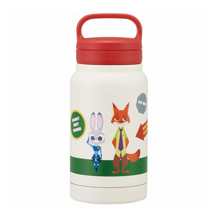 ディズニー ズートピア ステンレス水筒 350ml 水筒 ワッペン 保冷保温