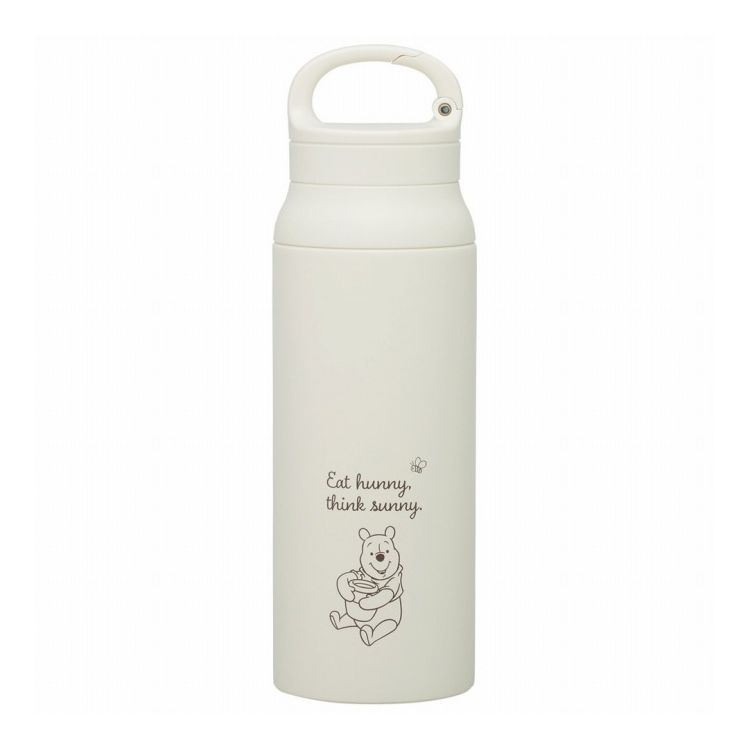 ディズニー disney ミッキー シンプルロゴ 水筒 600ml カラビナ