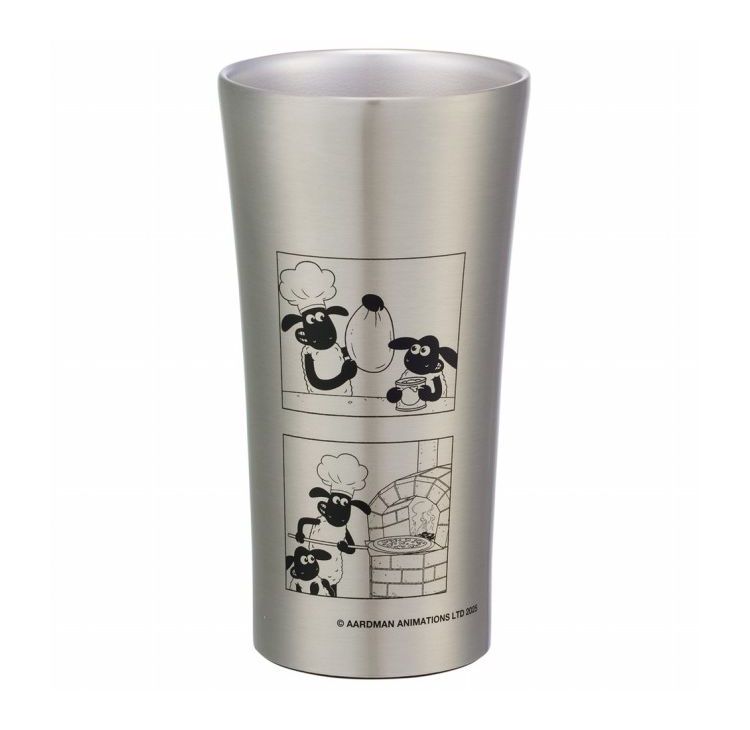 ひつじのショーン 保温保冷 ステンレスタンブラー 400ml ステンレス