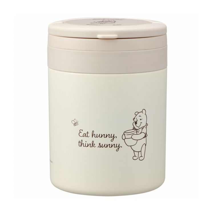 ディズニー Disney くまのプーさん シンプルロゴ デリカポット 500ml