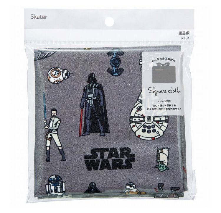 STARWARS スターウォーズ 風呂敷 70cm 大判 エコバッグ ポリエステル