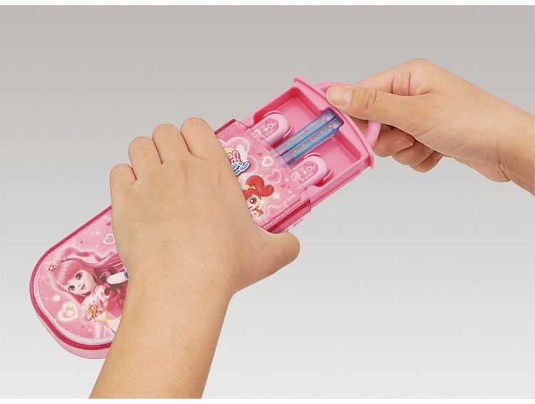 日本製 キャッチ ティニピン 子供用 トリオセット 箸 スプーン
