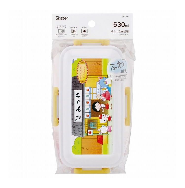 ちびまる子ちゃん × サンリオキャラクターズ 弁当箱 ふわっと盛れる 4