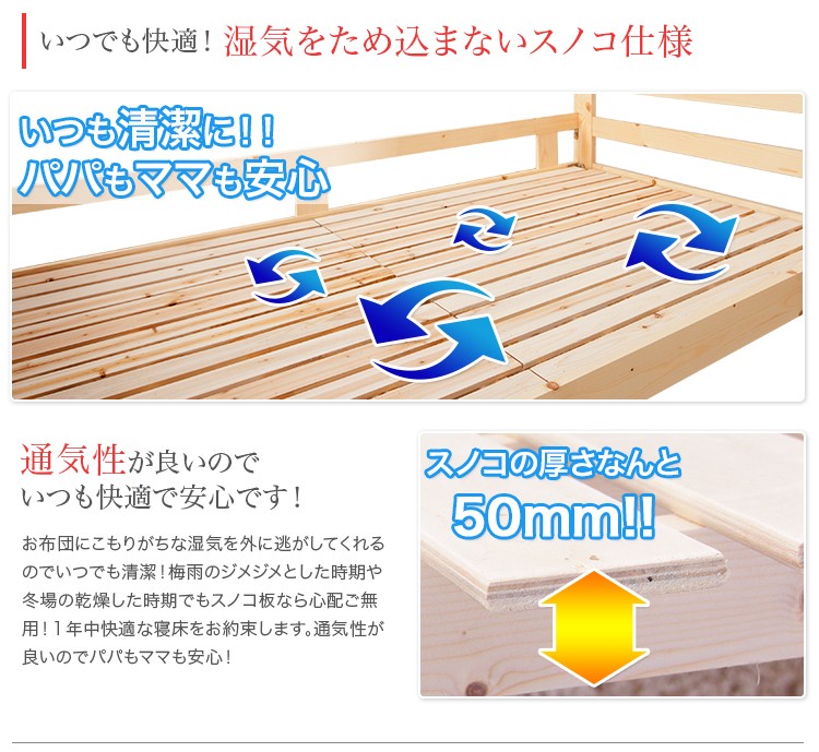 最安値大得価 2段ベッド(ベッド - 通販 - PayPayモール 2段) 代引不可 リコメン堂 最新作セール
