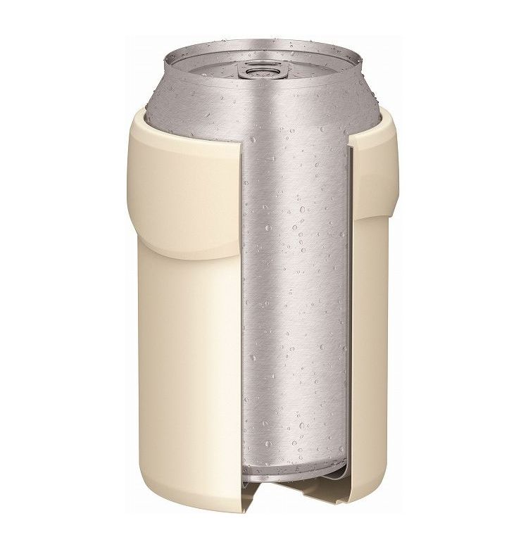 THERMOS サーモス 保冷缶ホルダー 350ml缶用 JDU-350 WH ホワイト : fc 