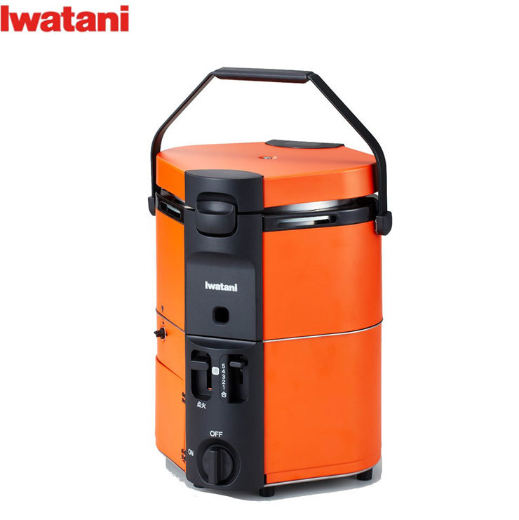 イワタニ ガスボンベでご飯が炊ける カセットガス炊飯器 HAN-go CB-RC