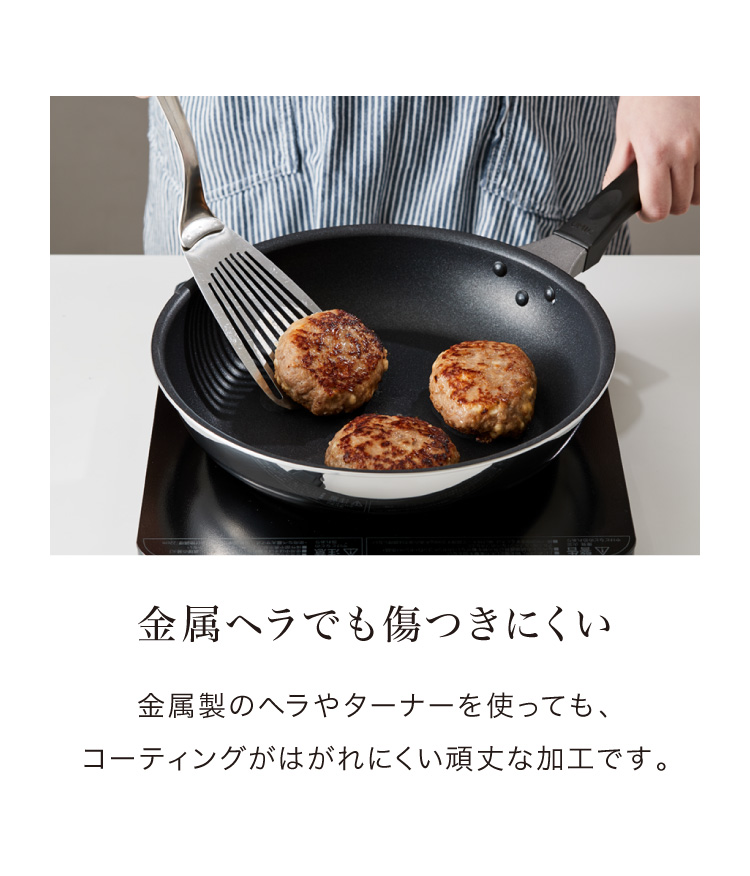 当店限定 ステンレス蓋セット 日本製 エッグパン 19×14cm フライパン