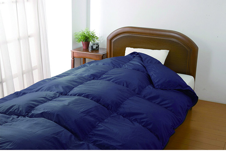 羽毛寝袋 撥水加工 洗える 収納袋付き ダウンケット 着る毛布 掛け布団