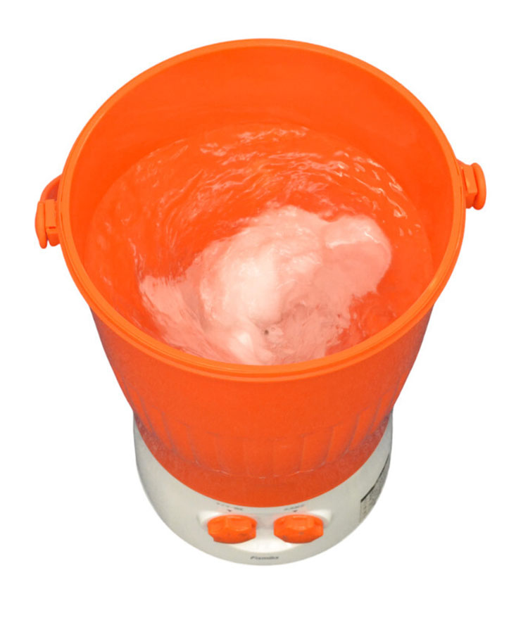 ファミラ 省スペースバケツ型マルチ洗浄機 小型洗濯機 ミニ洗濯機