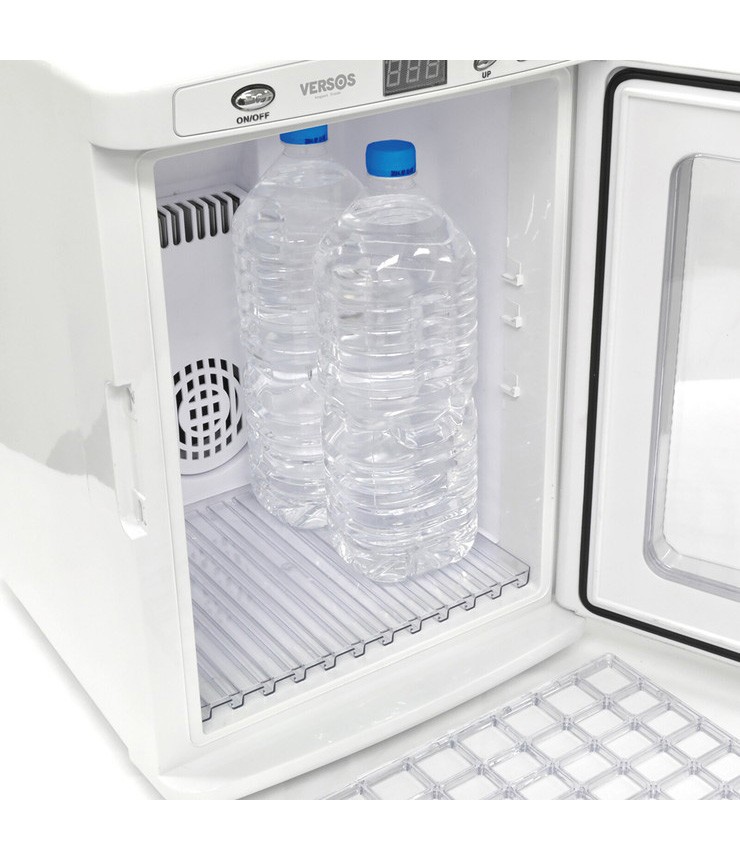 要在庫確認　2電源式 25リットルポータブル冷温庫 ホワイト 2電源式25リットルポータブル冷温庫 ホワイト 2電源式 ポータブル 冷温