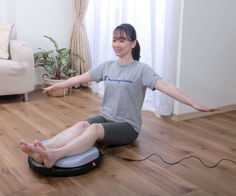 電動バランスボード 振動マシーン 軽量 振動ボード エクササイズ