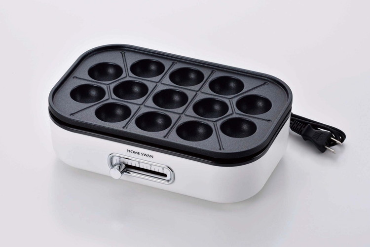 ホットプレート 1~2人用 深・浅型・たこ焼きプレート3点セット