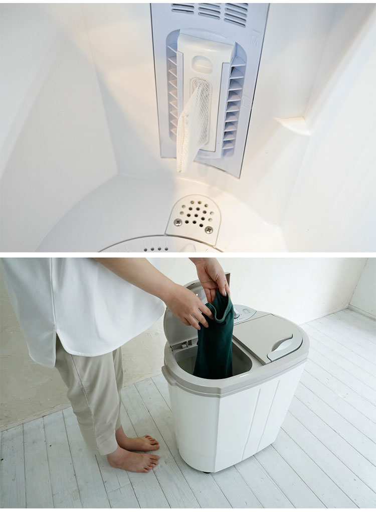 二槽式洗濯機 軽量 コンパクト 洗濯機 2槽式 洗い分け ペット用 部活用 ダイヤル式 耐久性 ステンレス製 洗濯 脱水 ウォッシュマン(代引不可)【送料無料】 二槽式洗濯機 軽量 コンパクト 洗濯機 2槽式 洗い分け ペット用 部活用