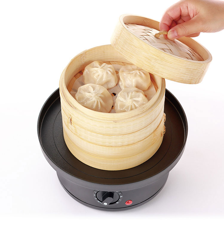 せいろ蒸し器点心爛漫 蒸し器 蒸籠 火を使わない 安心 タイマー付き