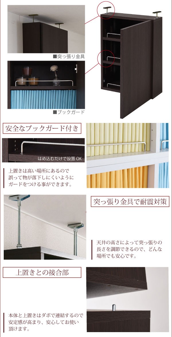 特価高評価 本棚 ラック シェルフ 1cmピッチ 大量収納 MEMORIA 棚板が1cmピッチで可動する 薄型扉付幅41.5 上置きセット FRM-0100DOORSET 代引不可 リコメン堂 - 通販 - PayPayモール 超歓迎人気