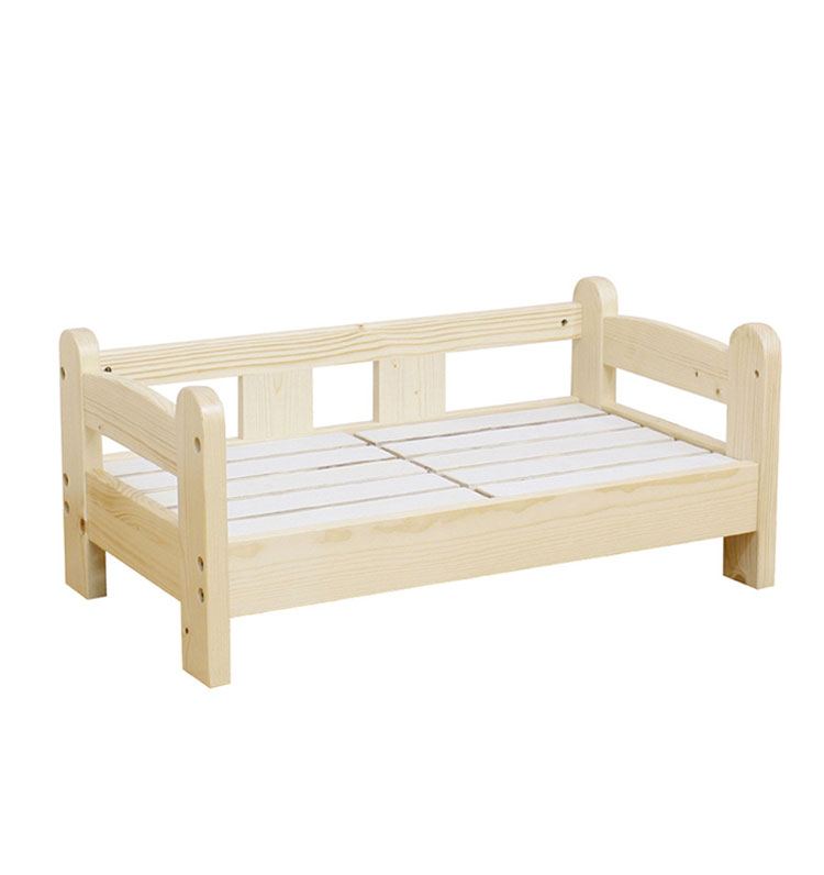 ペットベッド 木製 フレーム すのこベッド 通気性 丈夫 天然木 北欧