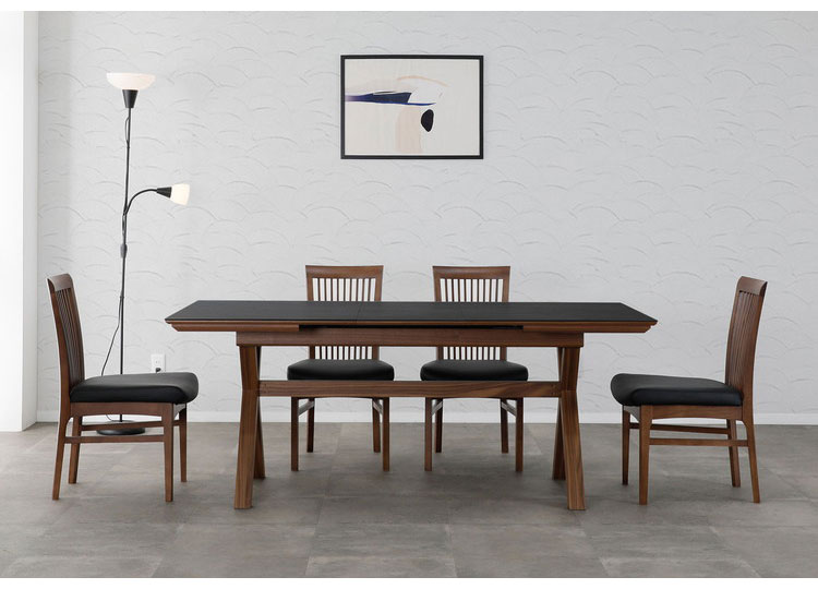 伸縮式 ダイニングテーブル 幅90-140㎝ カンディハウス