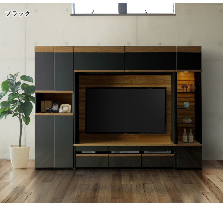 ローボード テレビ台 幅160.2 奥行42.5 高さ185 完成品 開梱設置無料