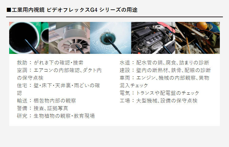 大きな割引 UMAREX ウマレックス ビデオフレックスG4マックス 工業用内