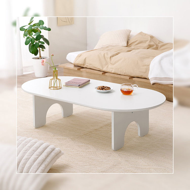 ホワイトオーバルセンターテーブル 232D ホワイトオーバルセンターテーブル 232D ホワイトオーバルセンター