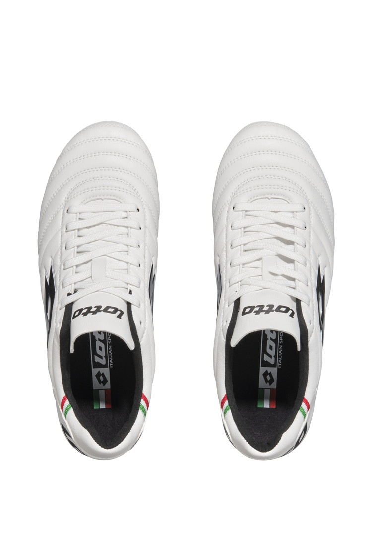 ロット LOTTO サッカースパイクシューズ STADIO JP 4E WHBK 24.5 幅広