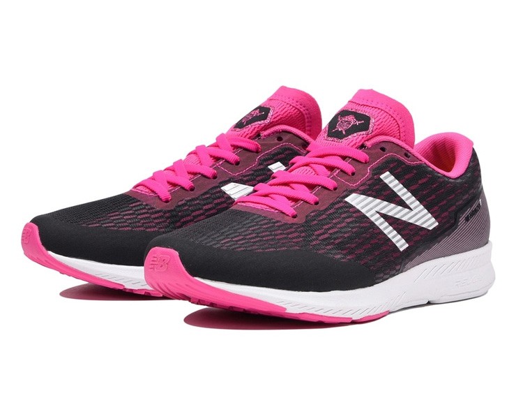ニューバランス ランニングシューズ HANZO T ハンゾー WHANZT D ブラック×ピンク レディース New Balance  :hr-whanztb2d:リコメン堂ホームライフ館 通販 