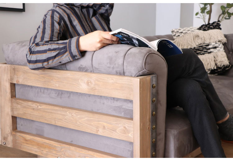 PULLEY プーリーチェスターソファ 3P 3人掛け デザイン性 ソファー