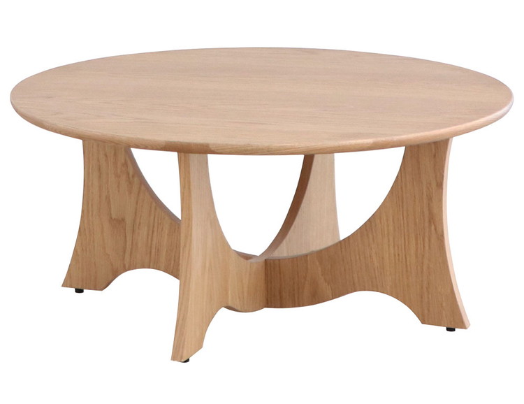 メディチ センターテーブル 幅80cm 円形 ローテーブル モダン 丸型