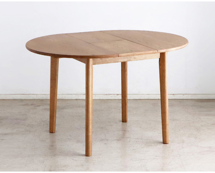 ダイニングテーブル 伸長式 幅90 120 cm 丸テーブル ラウンドテーブル