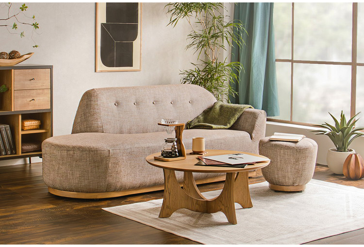 ソファー 約幅116cm ブラウン 低反発 ウレタン 脚付き 14段階 ソファー 約幅116cm ブラウン 低反発 ウレタン 脚付き 14段階 【公式通販】