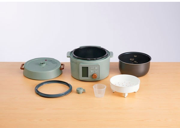 電気圧力鍋 3L ヘルシー アイリスオーヤマ 液晶タイプ KPC-MA3-G