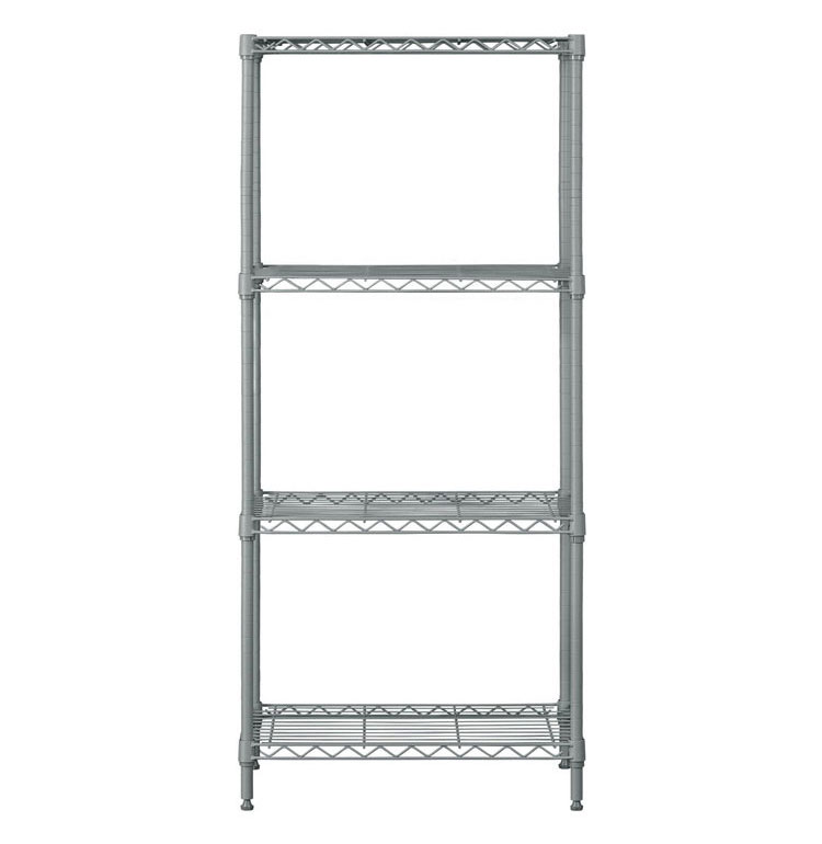 アイリスオーヤマ カラーメタルラック 幅55cm 4段 CMM-55124