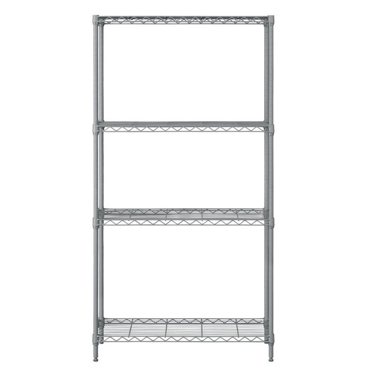 アイリスオーヤマ カラーメタルラック 幅75cm 4段 高さ143cm CMM-75144