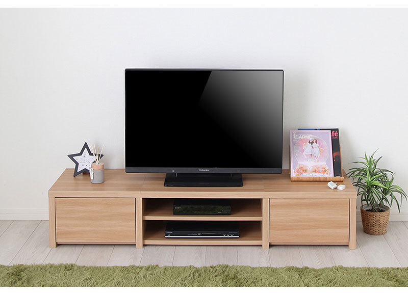 日本製 テレビ台 幅147cm ローボード テレビボード AVボード ラック