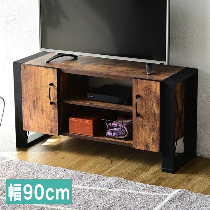 ヴィンテージ テレビ台 Amazon｜ヴィンテージ風 テレビボード テレビ台 ローボード 完成