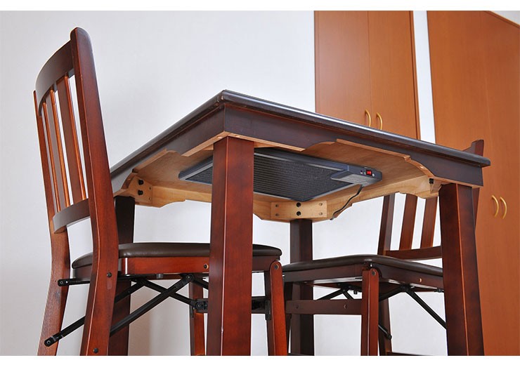 KREO テーブルヒーター タイマー付き KH-1800 デスクヒーター 足元